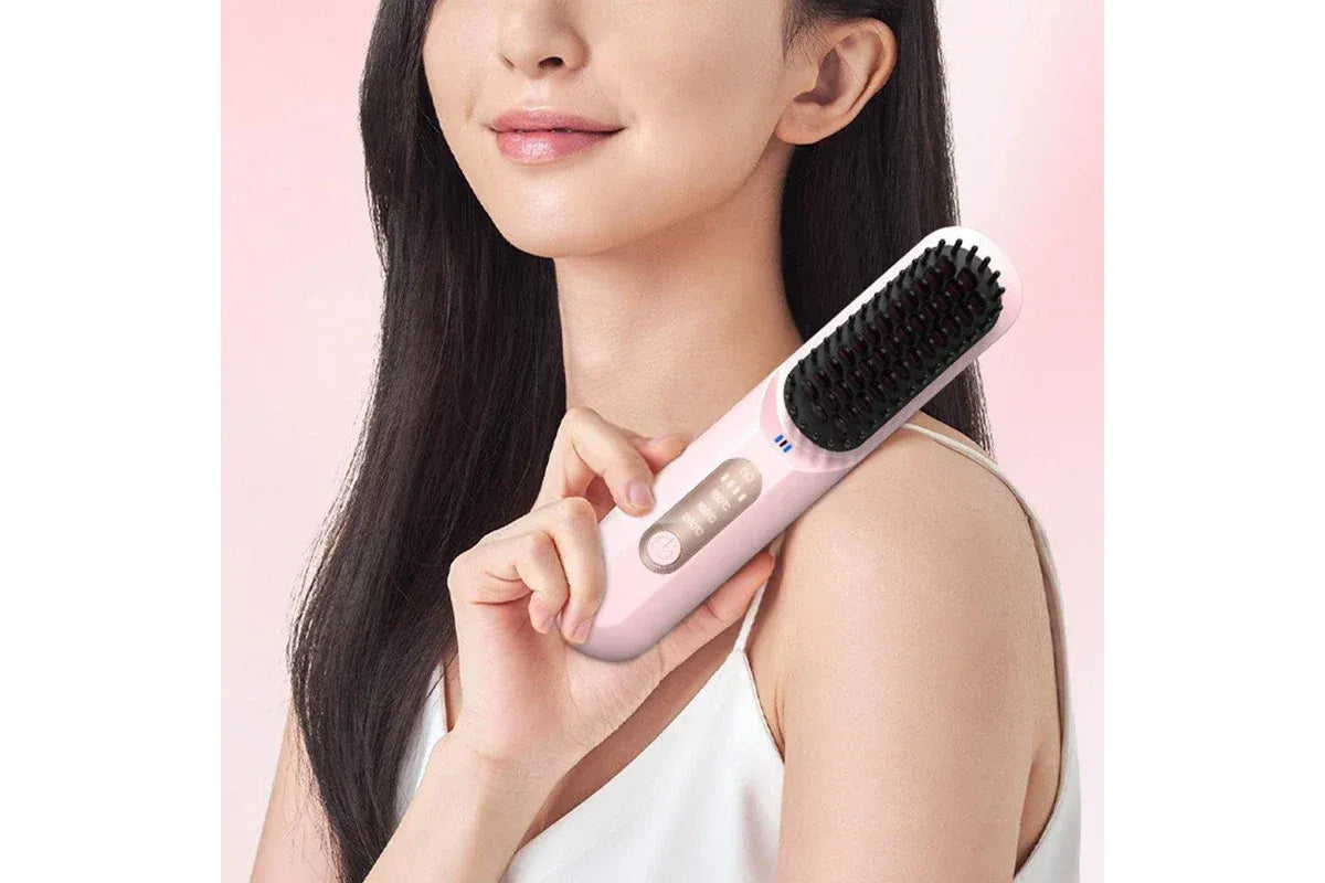 SmoothGlow Hair Straightening Comb