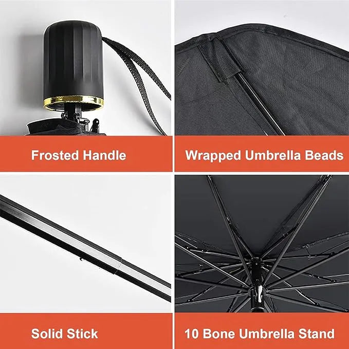 Foldable Car Windshield Sun Shade Umbrella